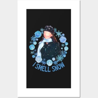 I Smell Snow - Black - Gilmore Posters and Art